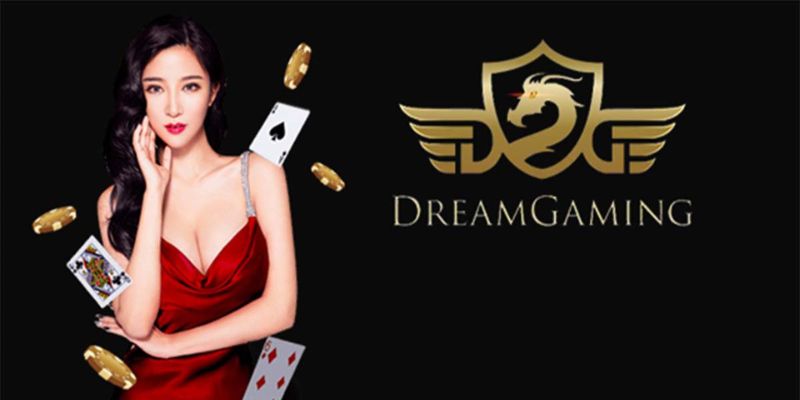 Giao diện sảnh live casino Dreamgaming cực bắt mắt